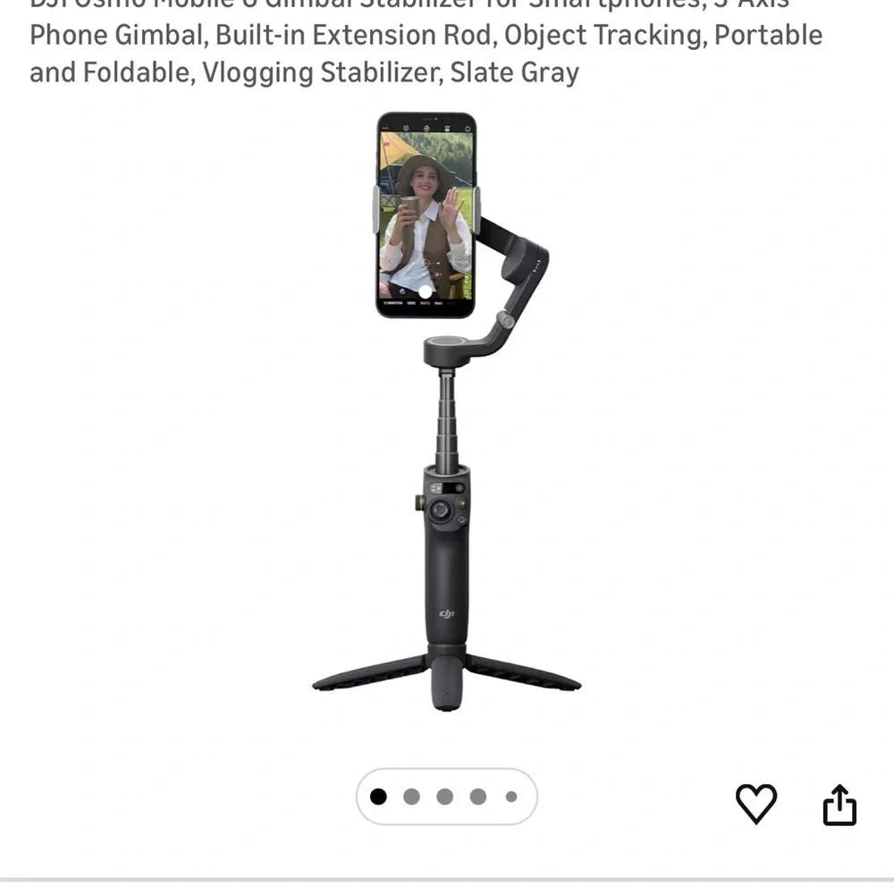 DJI OsmoMobile6GraySmartphoneStabilizer(withBag!!!! - Picture 9 of 15